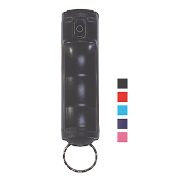 Vexor Compact Spray Guard Pepper Gel-Hard Durable Case - Black