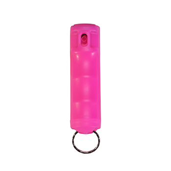 Vexor Compact Spray Guard Pepper Gel-Hard Durable Case - Rose