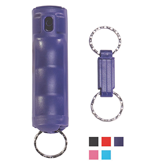 [SD-105S77R] Vexor Spray Guard Pepper Spray-Hard Durable Case w/ Quick Release - Purple