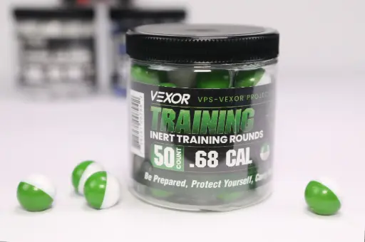 [VPS-68-TRN-J100] Vexor .68 Trainer Projectile ( 100 Count Jar)