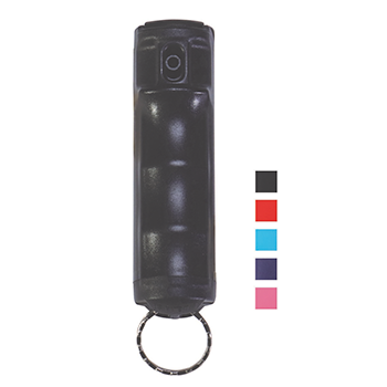 VEXOR® Compact Spray Guard Pepper Gel-Hard Durable Case - Black