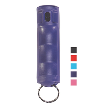 VEXOR® Compact Spray Guard Pepper Gel-Hard Durable Case - Purple