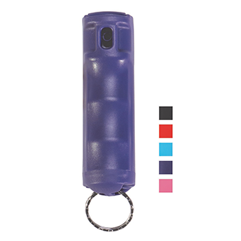 Vexor Compact Spray Guard Pepper Gel-Hard Durable Case - Purple