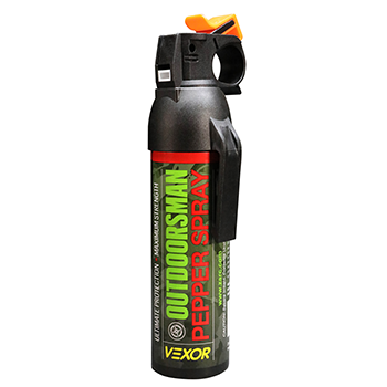 VEXOR® Outdoorsman 9.2 oz. Pepper Spray 25-Foot Range for Ultimate Protection from Zarc™