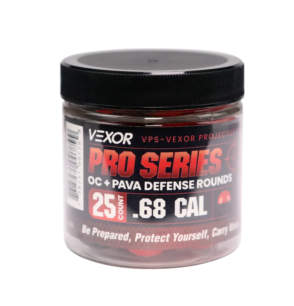 Vexor .68 Pepper Projectile PRO (25 Count Jar)