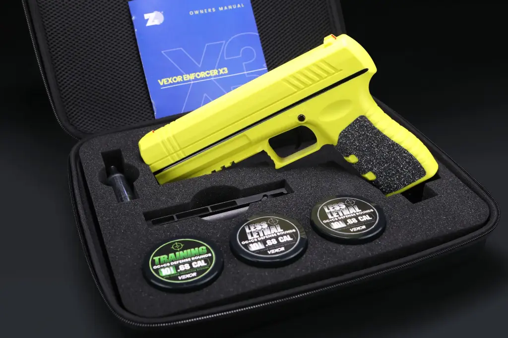 Zarc ZX3 Yellow w/ Black Accent | .68 Air Launcher Kit 