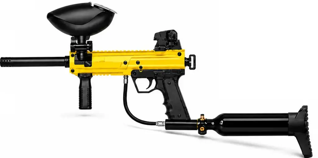 Zarc TRS-X8™ LE Tactical Less Lethal Air Launcher, 0.68 Cal, Yellow & Black