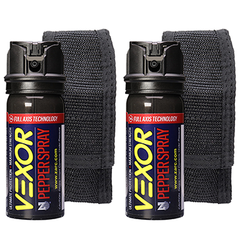 [SD-95FFA53H-2] VEXOR®  Pocket Guard  Stream  with Nylon Holster - 2 Pack