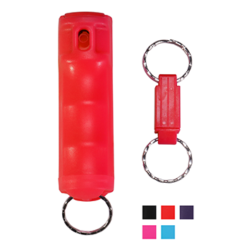 [SD-105S62R] Vexor Key Guard Pepper Gel w/ Quick Release - Red
