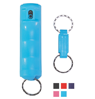 [SD-105S74R] Vexor Key Guard Pepper Spray w/ Quick Release - Teal