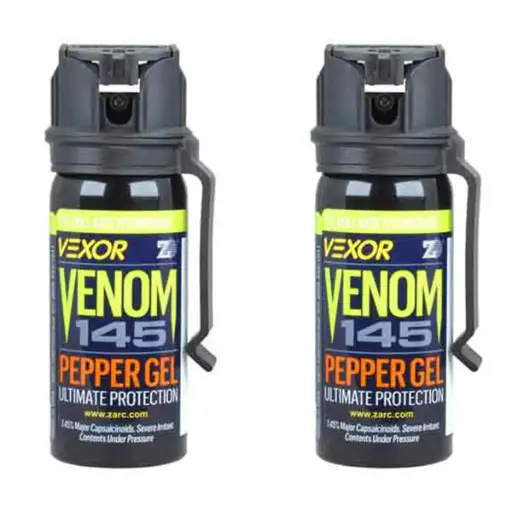 [SD-95FFA53VC-2] VEXOR Venom ™ Gel Pocket Guard w/ Belt Clip 2 Pack