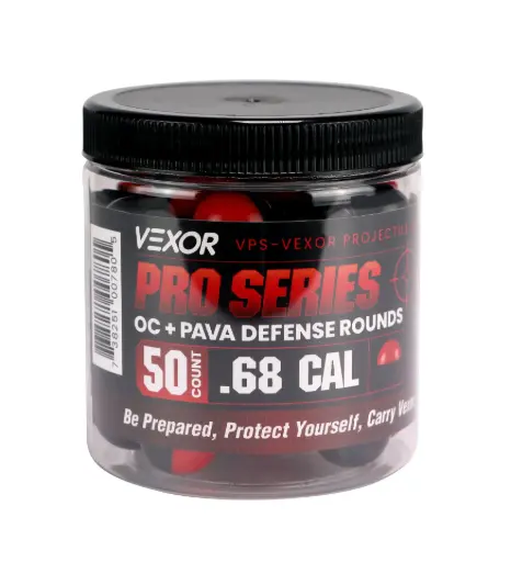 [VPS-68-PRO-J050] Vexor .68 Pepper Projectile PRO (50 Count Jar)